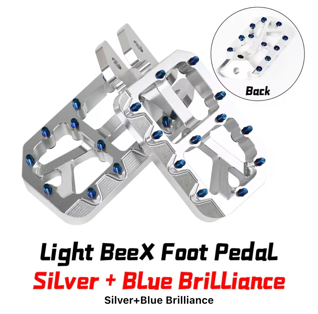 Upgraded silver pegs