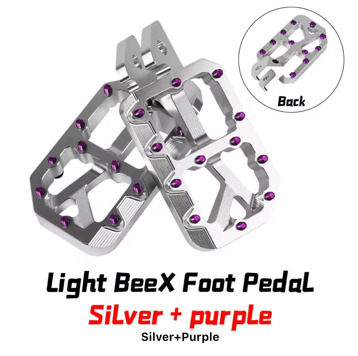 Upgraded silver pegs
