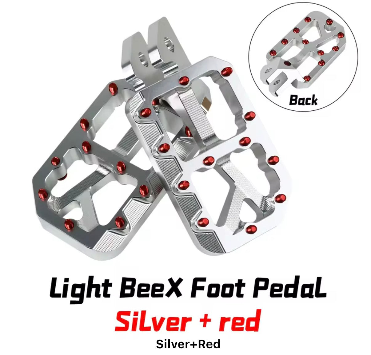 Upgraded silver pegs